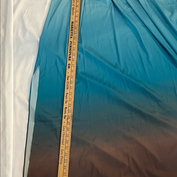 White House Black Market OMBRE MAXI DRESS Size XL - Picture 16 of 17